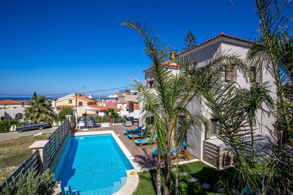 Superior Villa Marina Mare Sauna Hammam Néa Kidonía Kültér fotó