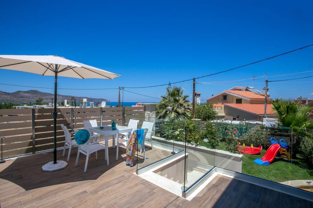 Superior Villa Marina Mare Sauna Hammam Néa Kidonía Kültér fotó