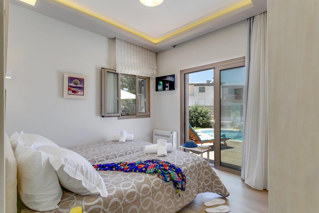 Superior Villa Marina Mare Sauna Hammam Néa Kidonía Kültér fotó