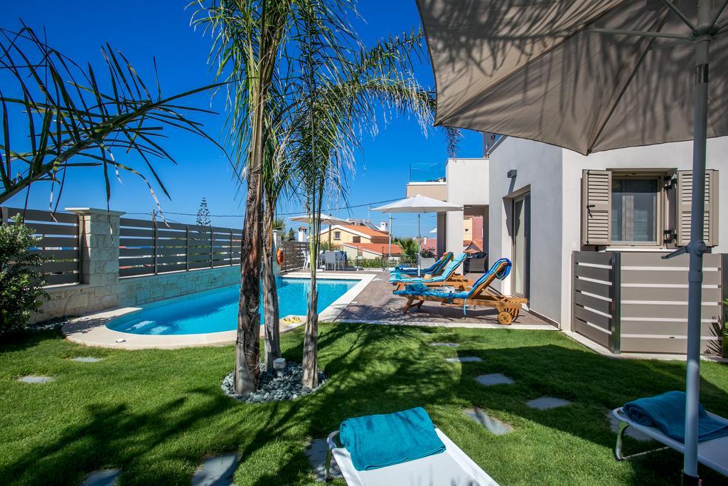 Superior Villa Marina Mare Sauna Hammam Néa Kidonía Kültér fotó