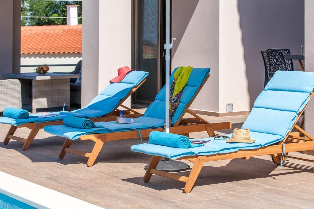 Superior Villa Marina Mare Sauna Hammam Néa Kidonía Kültér fotó
